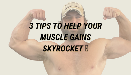 3 Tips for Fast Muscle Gains