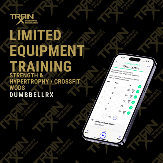 DumbbellRx - Limited Equipment Constantly Varied Functional Fitness & Strength/Hypertrophy Training