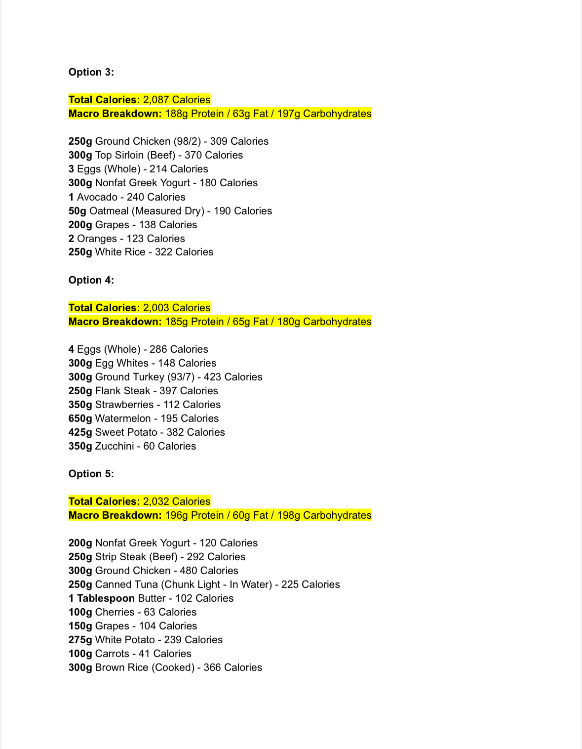 Custom Nutrition & Meal Planning Guide