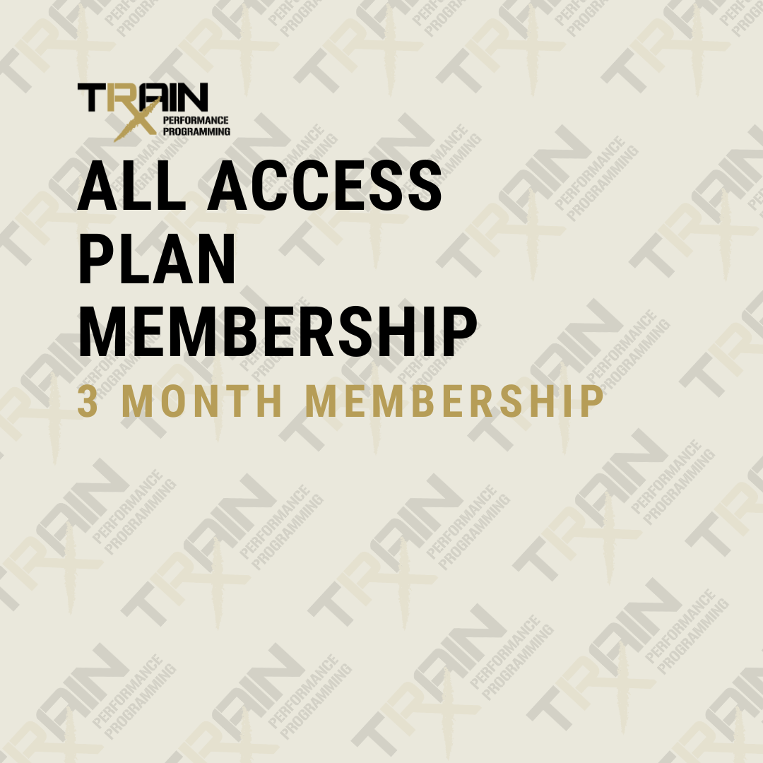 3 Month All Access Plan Membership